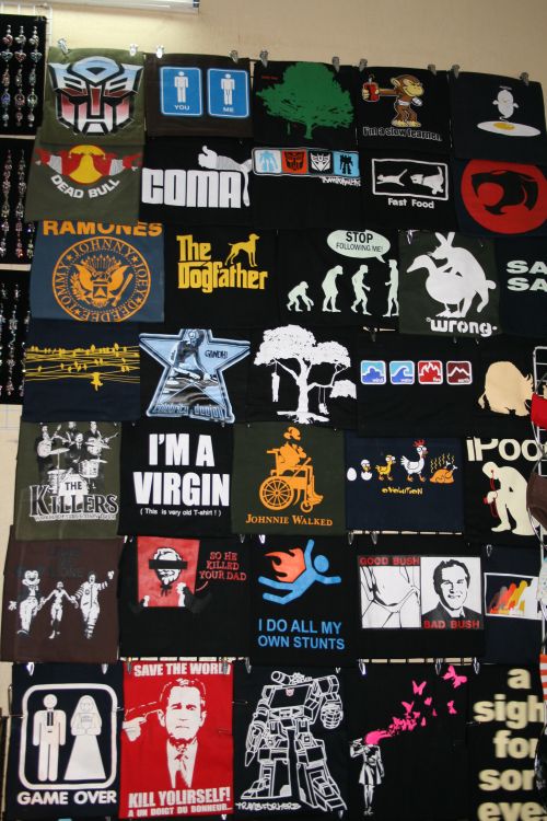Funny t-shirts from Thailand